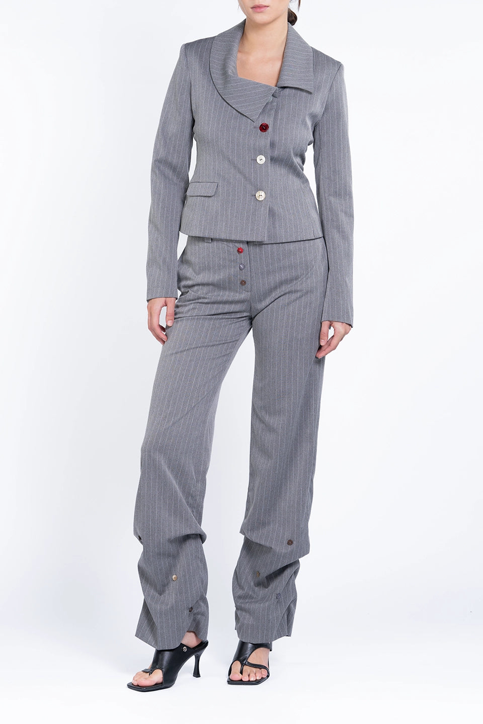 Designer Grey Women blazers, Jacket, shop online with free delivery in UAE. Product gallery 9