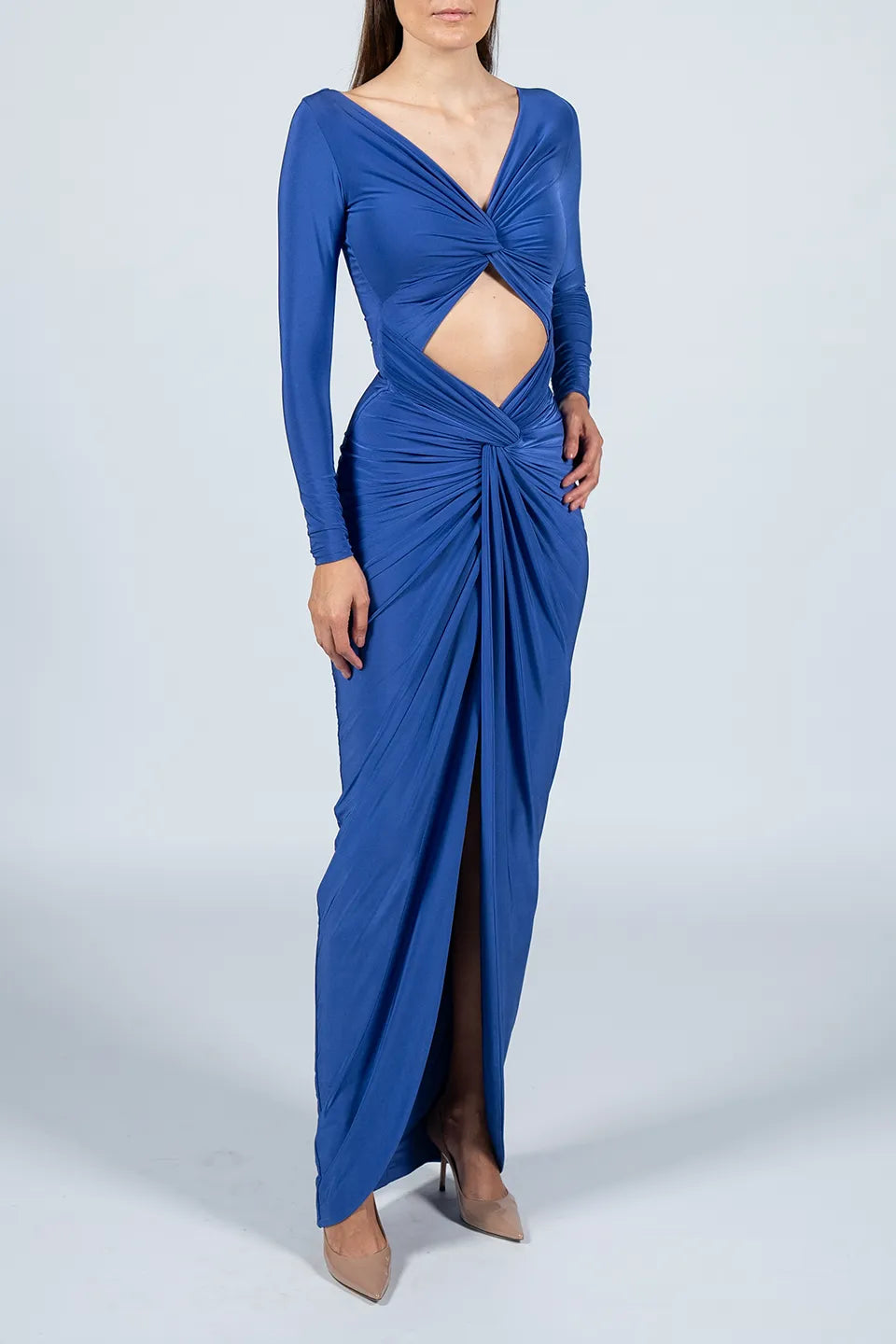 Designer Blue Maxi dresses, shop online with free delivery in UAE. Product gallery 2