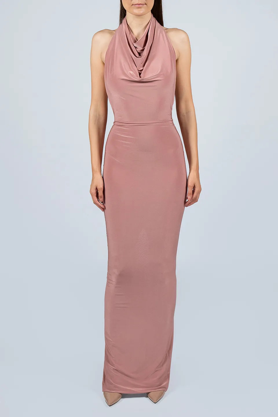 Designer Pink Maxi dresses, shop online with free delivery in UAE. Product gallery 6