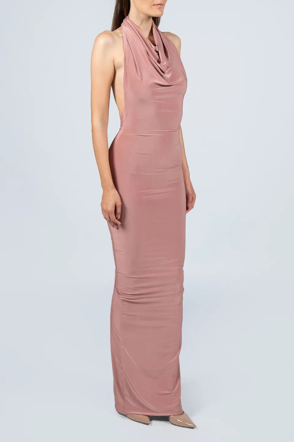 Designer Pink Maxi dresses, shop online with free delivery in UAE. Product gallery 3