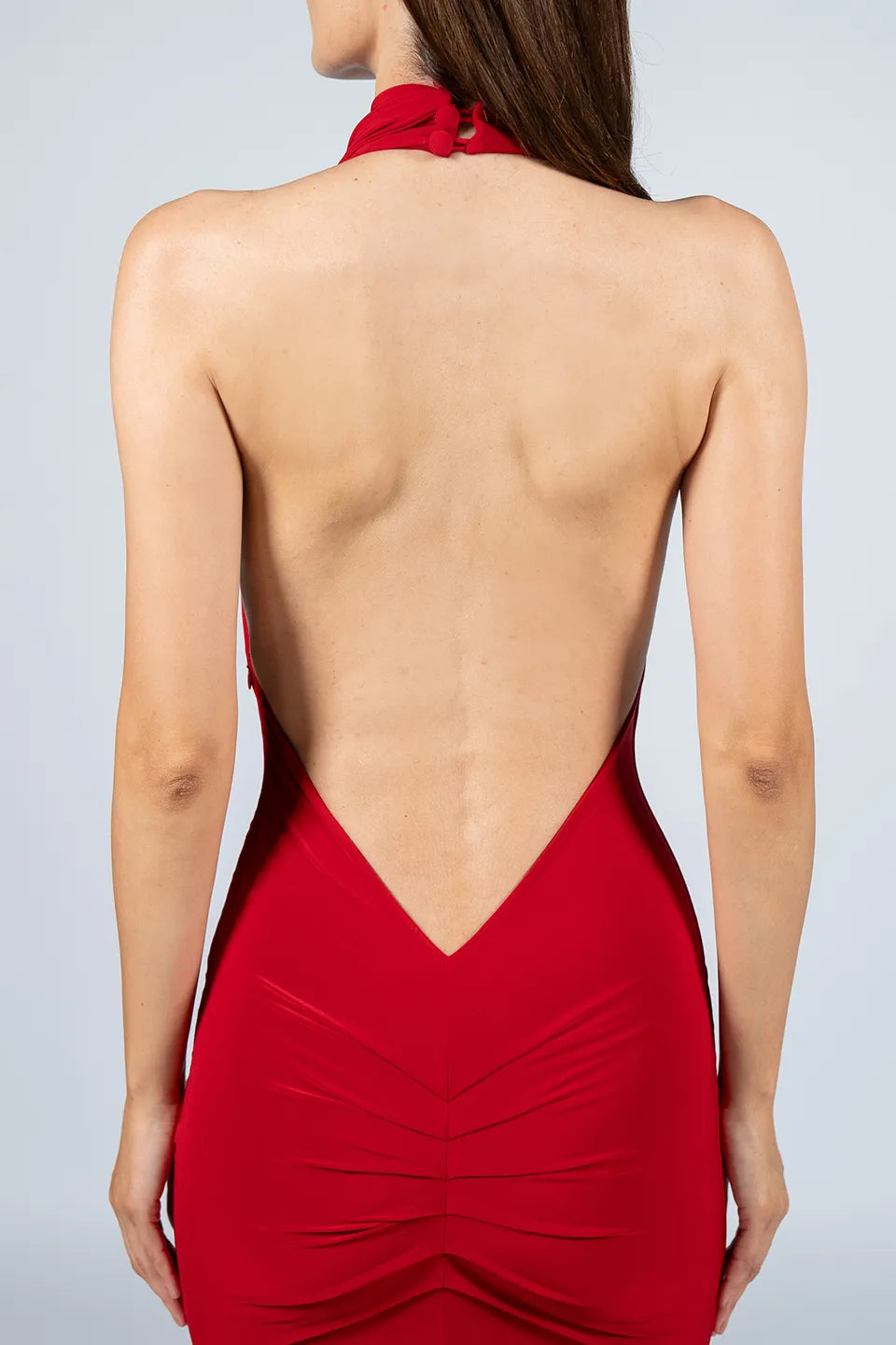 Red Halter Long Dress | Maxi dresses Collection 2024 | Maison D'Vie Red Halter Long Dress | Maxi dresses Collection 2024 | Maison D'Vie