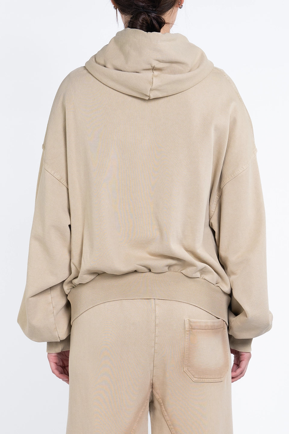Designer Beige Women Hoodie, shop online with free delivery in Dubai. Product gallery 3