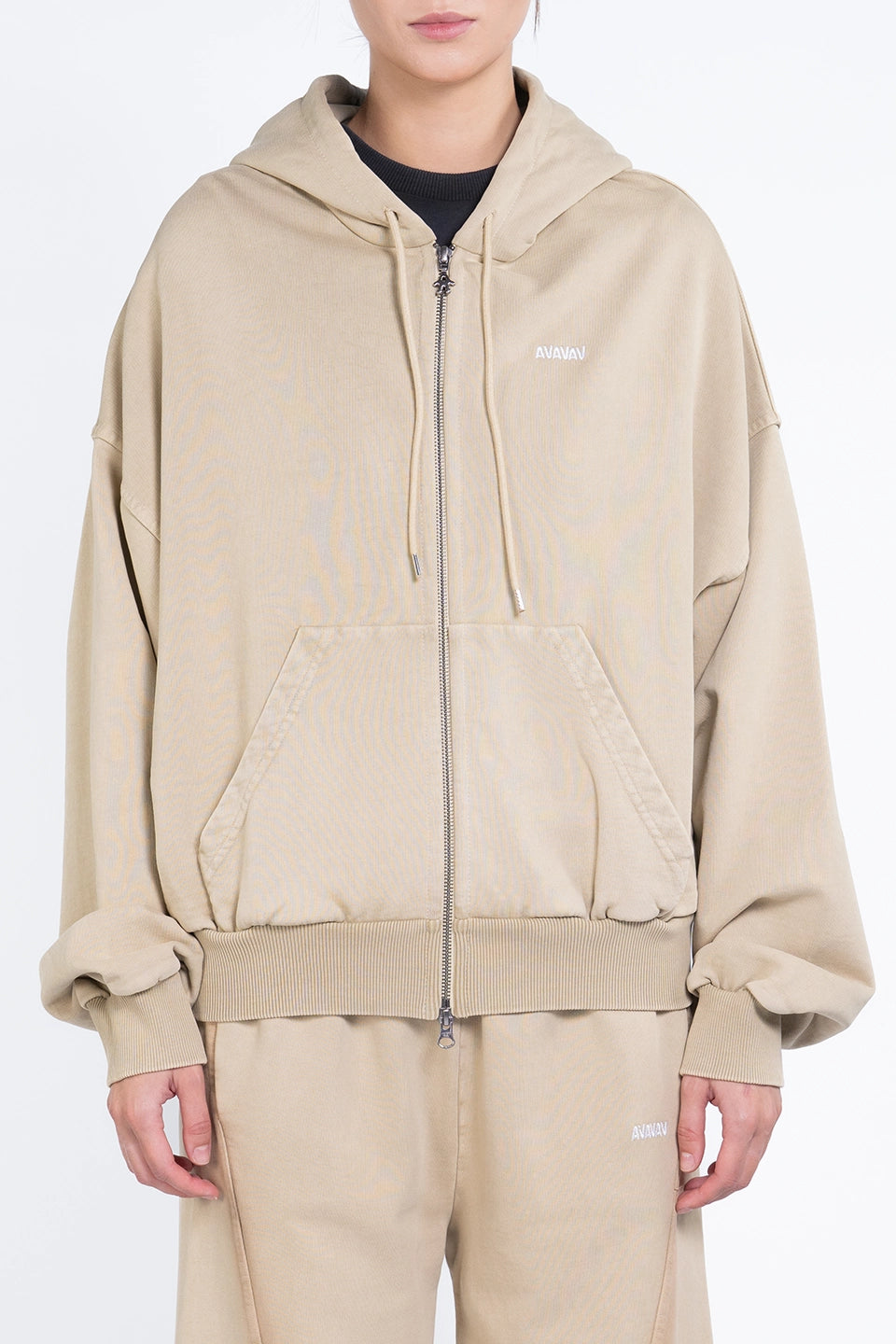 Shop online trendy Beige Women Hoodie from Avavav Fashion designer. Product gallery 1
