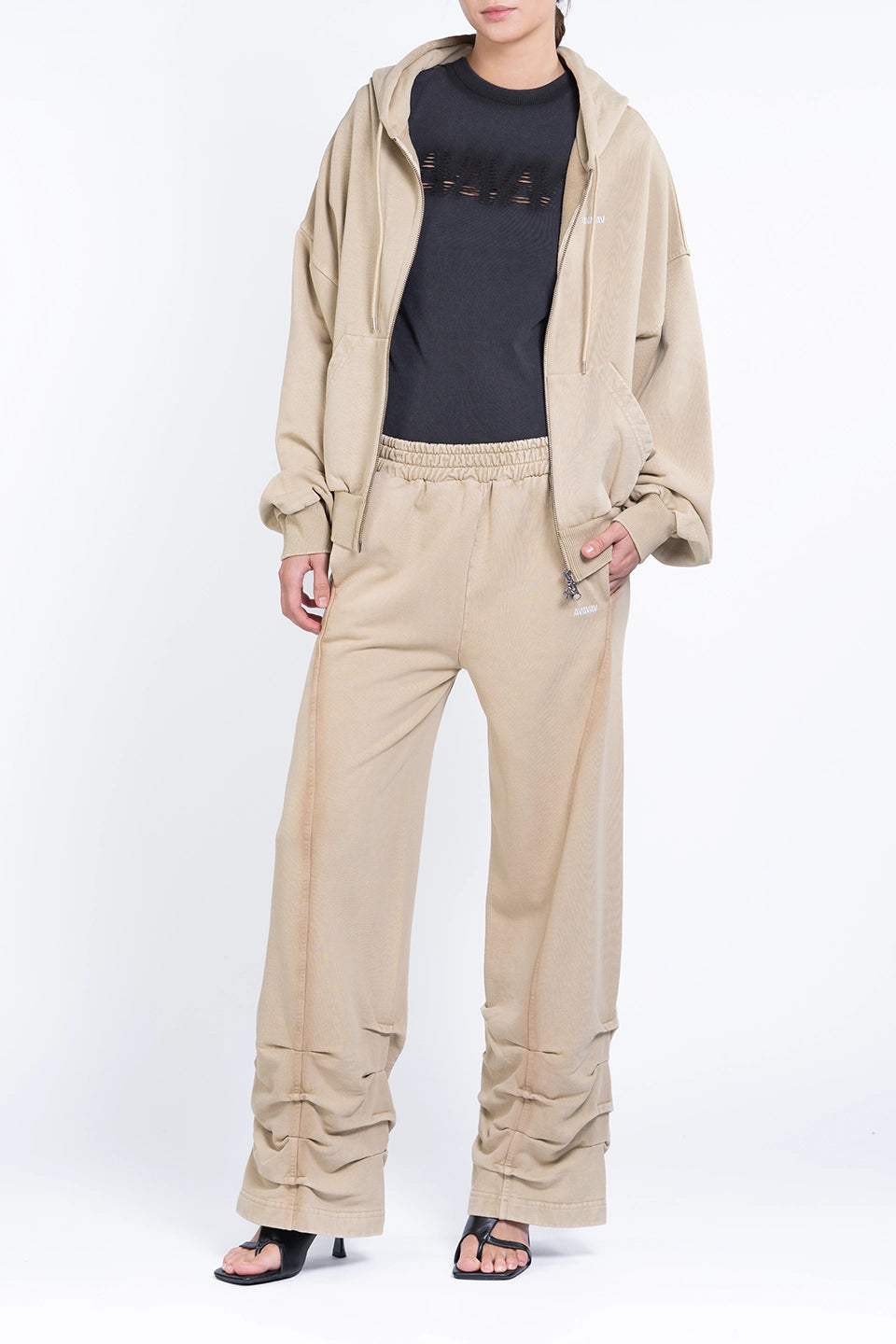 Designer Beige Women Hoodie, shop online with free delivery in UAE. Product gallery 8