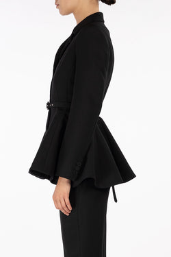 Vivetta | Slim Jacket with Volume Waves, alternative view