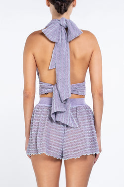 Kukhareva London | Bella Top Stone Rings Lavender, alternative view