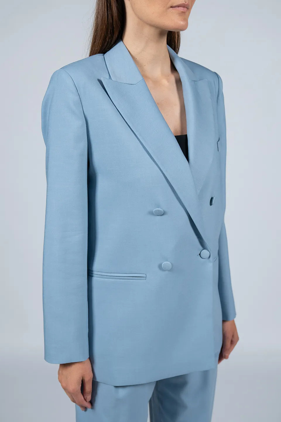 Designer Blue Women blazers, Jacket, shop online with free delivery in UAE. Product gallery 5