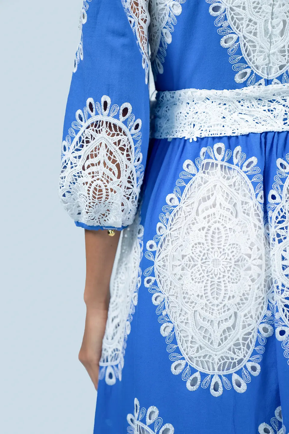 Designer Blue Midi dresses, shop online with free delivery in UAE. Product gallery 5