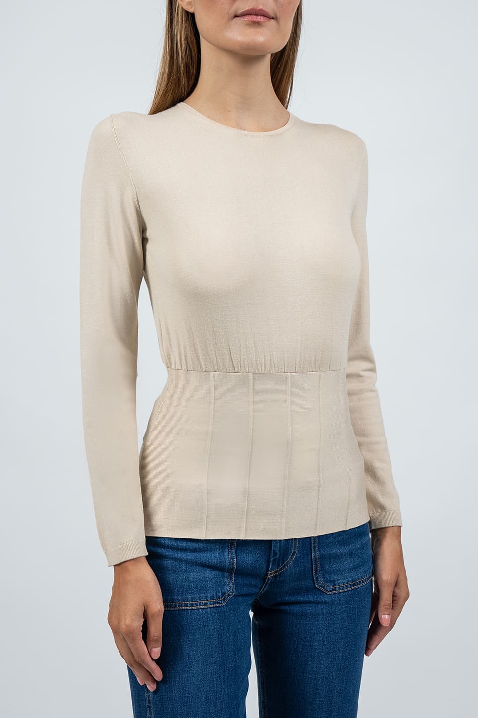 Designer Beige Women long sleeve, shop online with free delivery in UAE. Product gallery 4