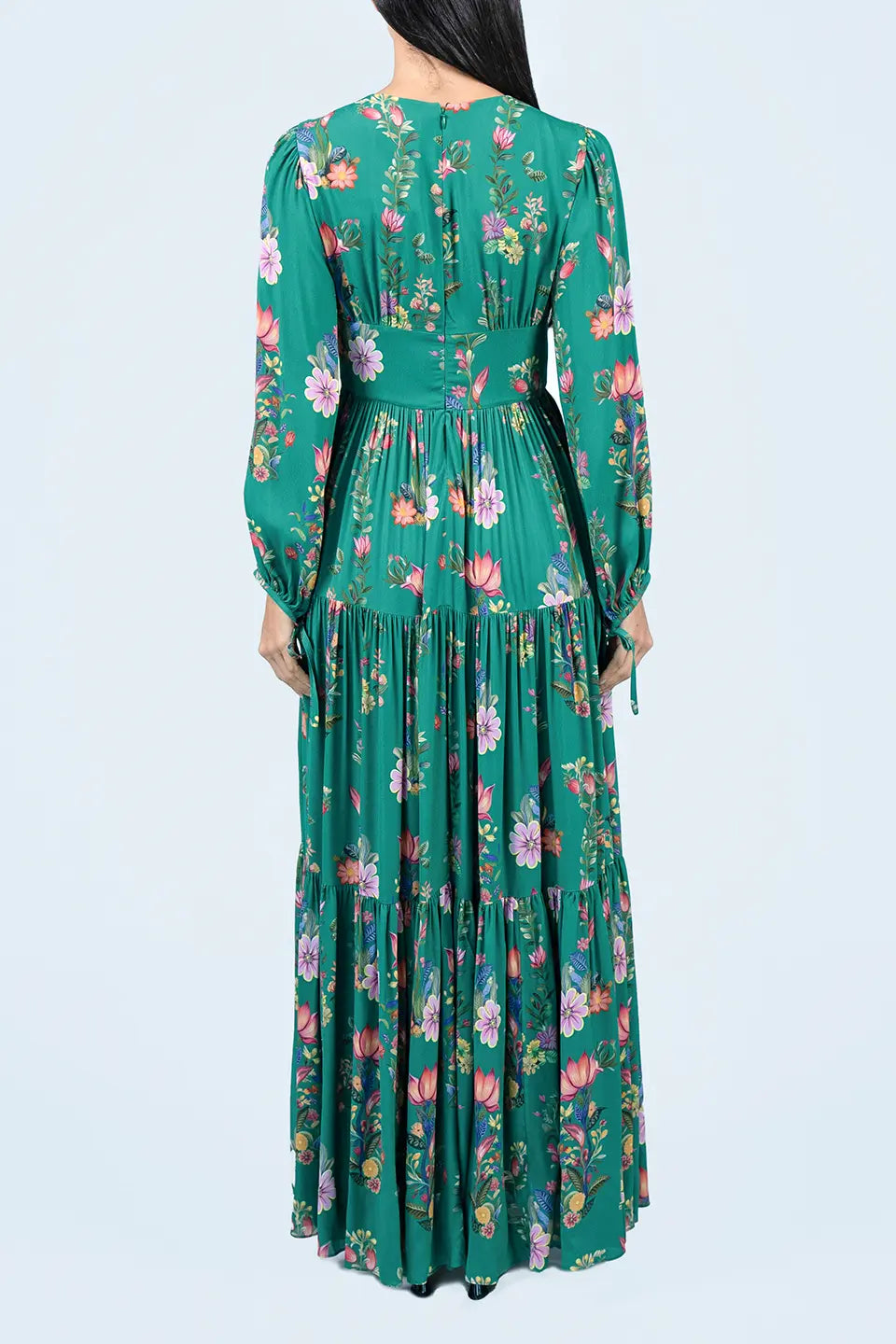 Designer Green Midi dresses, shop online with free delivery in UAE. Product gallery 4