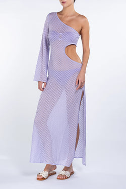 Kukhareva London | Lulu Dress Lavender, alternative view