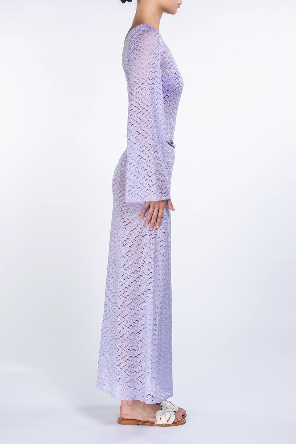 Designer Purple Maxi dresses, shop online with free delivery in UAE. Product gallery 4