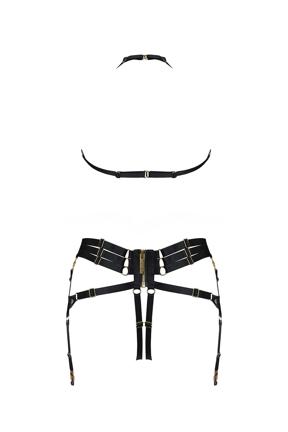 Thumbnail for Product gallery 2, Mari Suspender Harness Black