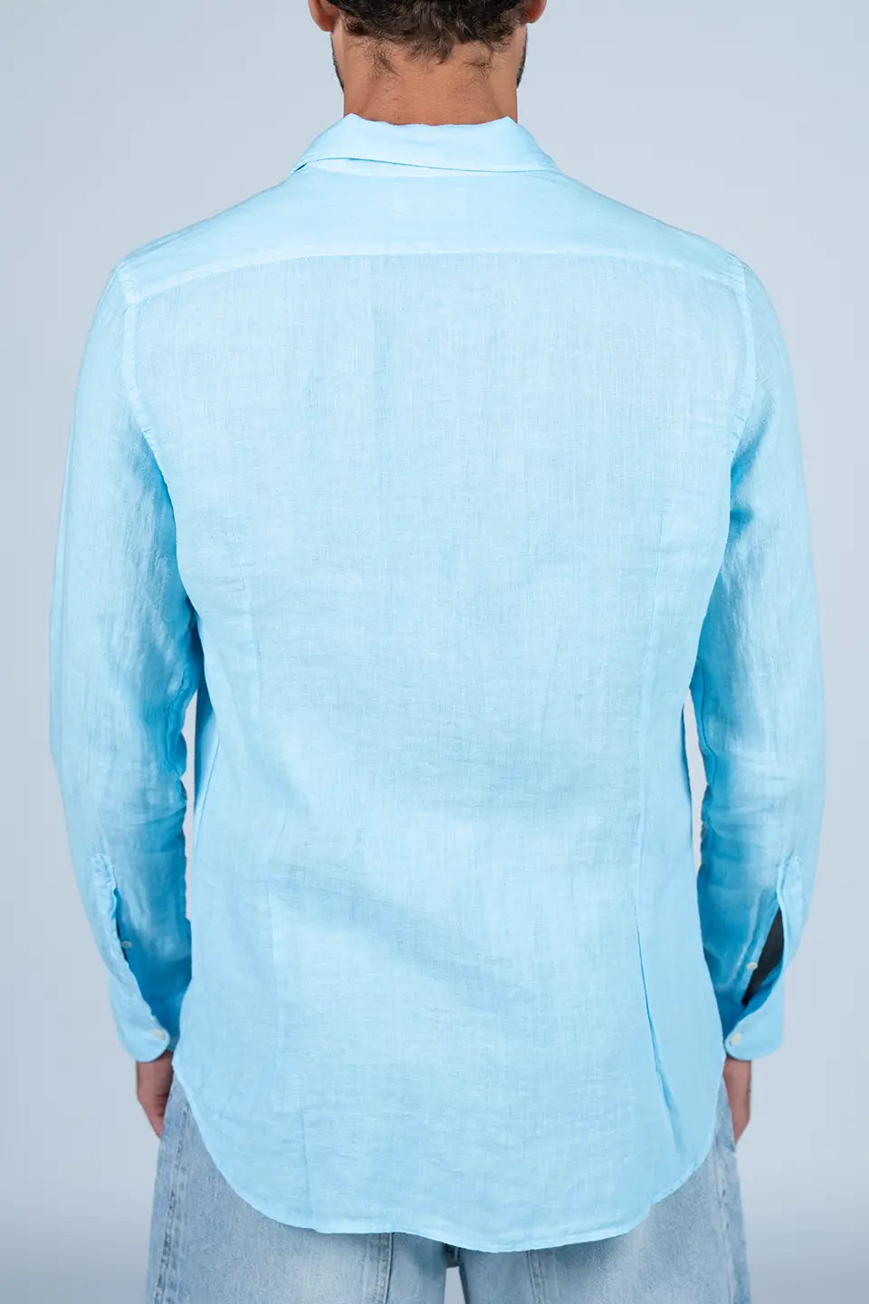 Designer Light blue Men shirts, shop online with free delivery in Dubai. Product gallery 3