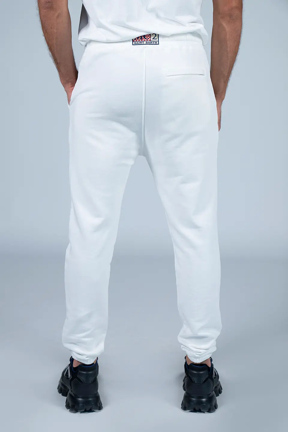 Designer White Men Pants, shop online with free delivery in Dubai. Product gallery 3