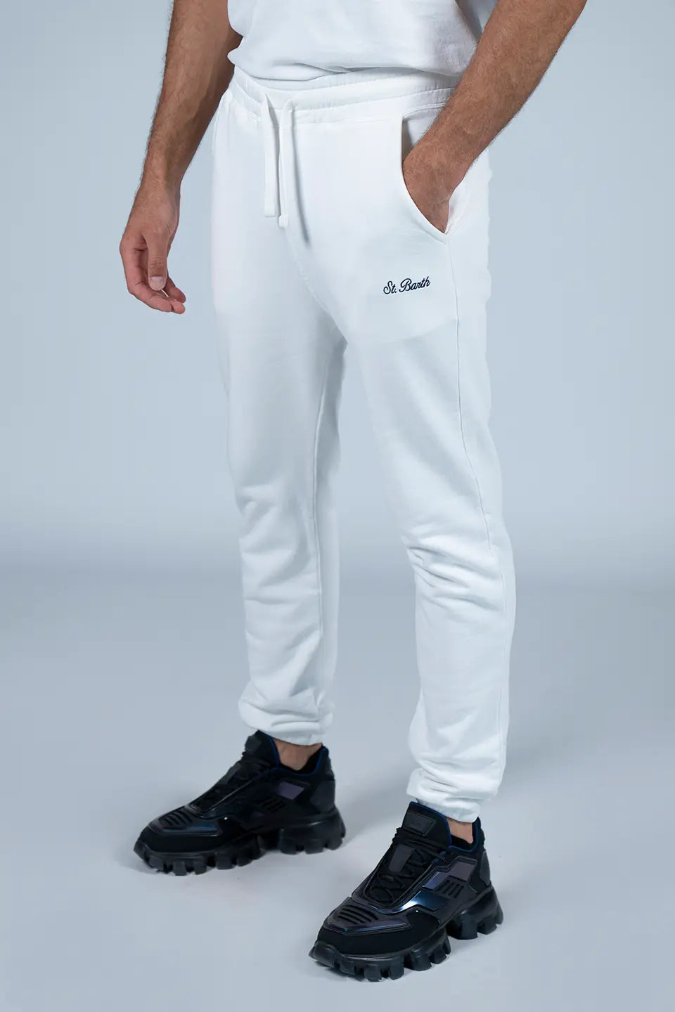 Designer White Men Pants, shop online with free delivery in UAE. Product gallery 2