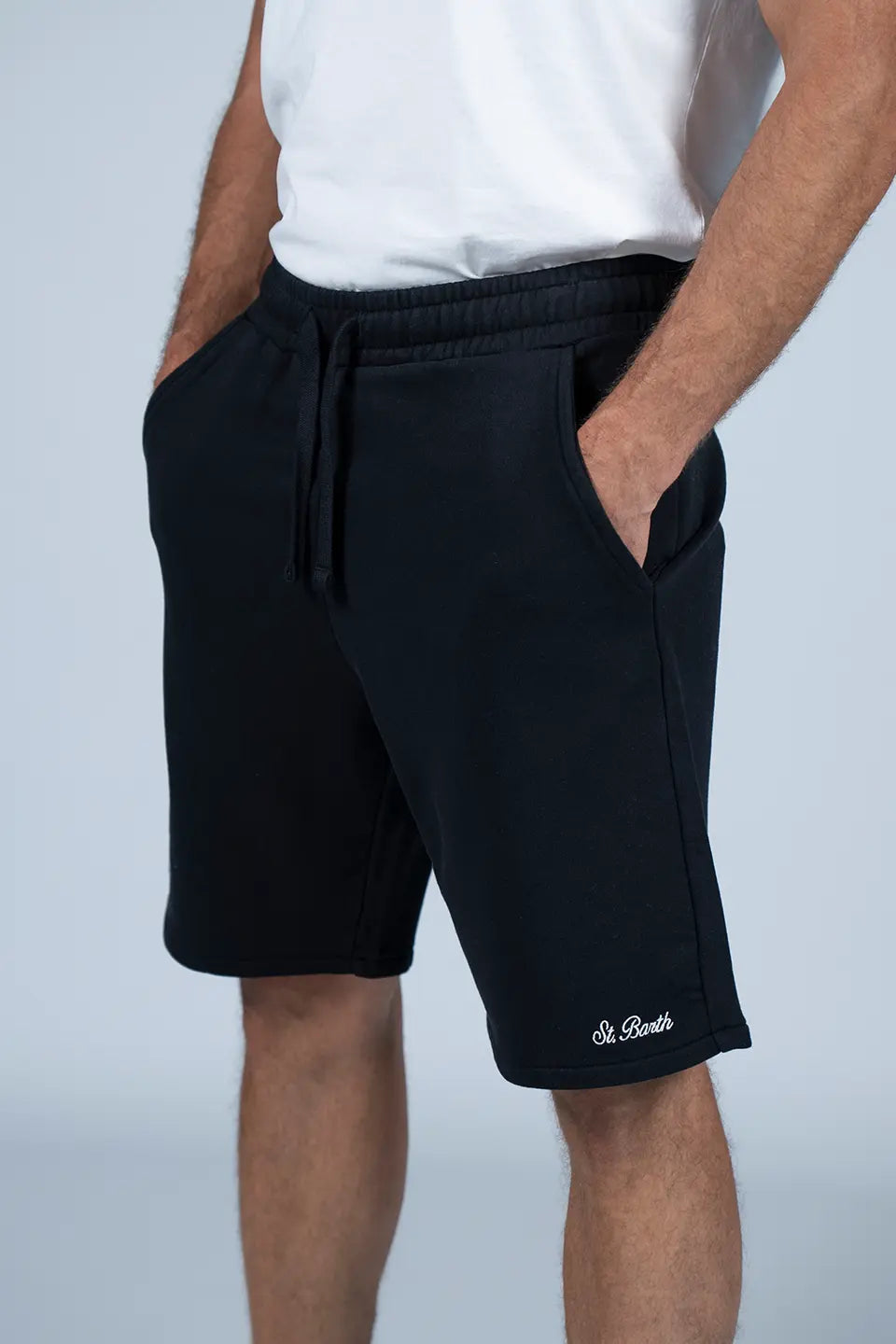 Designer Black Men Shorts, shop online with free delivery in Dubai. Product gallery 3