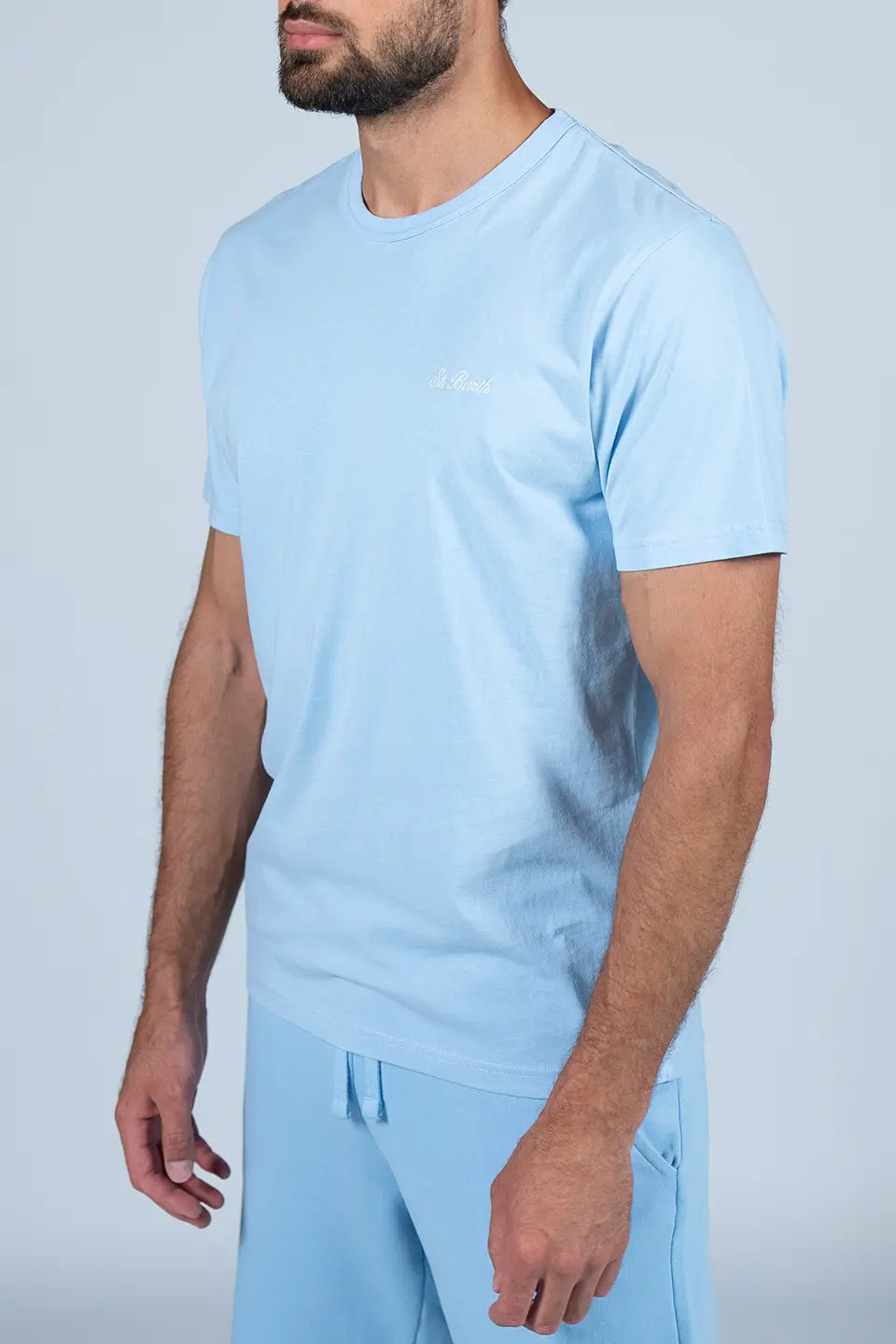 Designer Blue Men T-shirts, shop online with free delivery in UAE. Product gallery 2