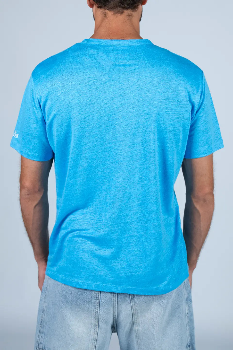 Designer Blue Men T-shirts, shop online with free delivery in UAE. Product gallery 2