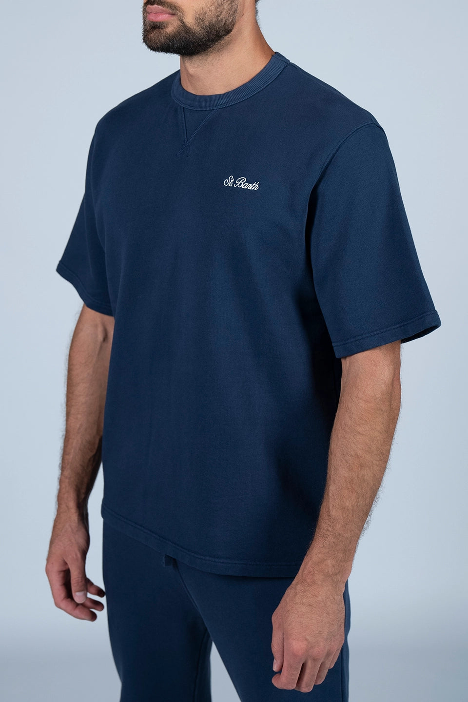 Designer Blue Men T-shirts, shop online with free delivery in UAE. Product gallery 2