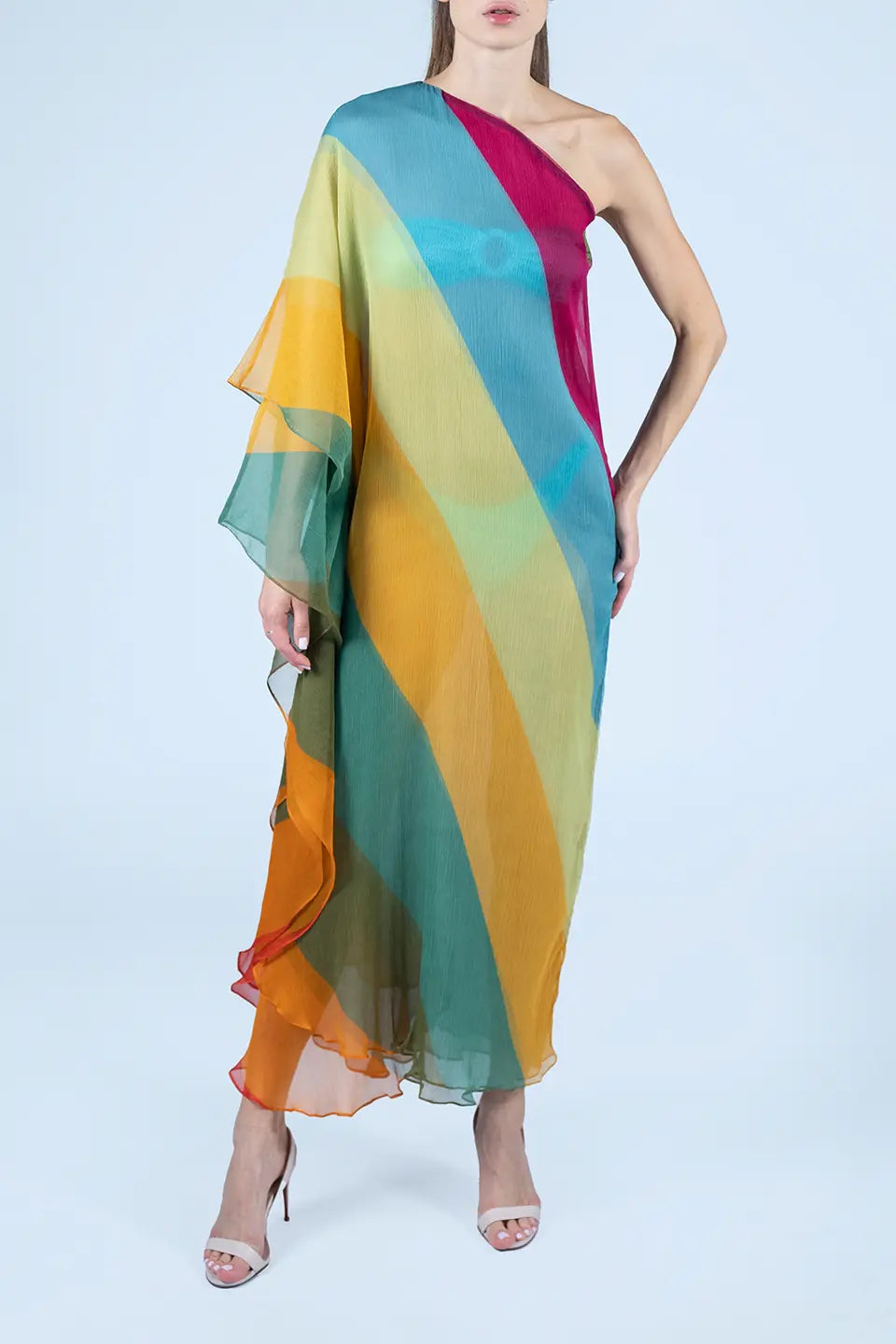 Shop online trendy Multicolor Maxi dresses from Dodo Bar Or Fashion designer. Product gallery 1