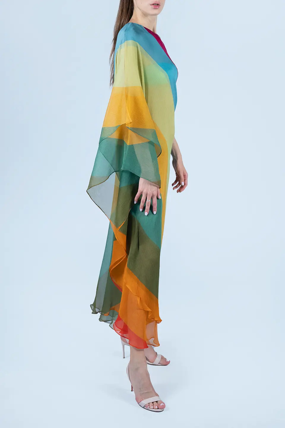 Designer Multicolor Maxi dresses, shop online with free delivery in Dubai. Product gallery 3