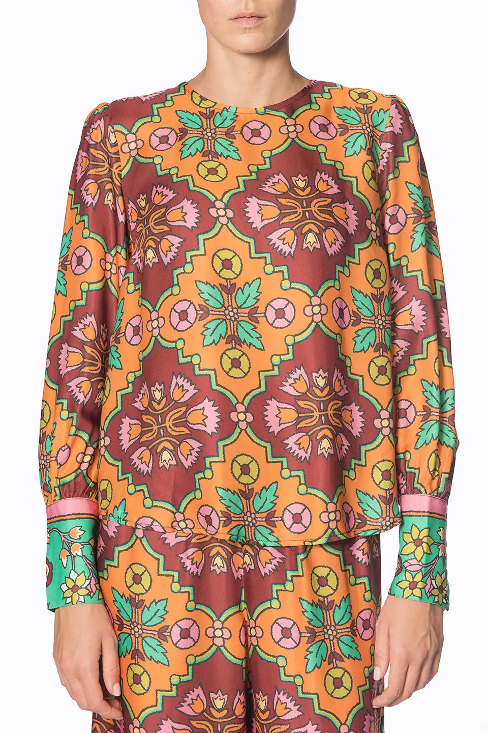 Shop online trendy Multicolor Women Top from Manoush Fashion designer. Product gallery 1