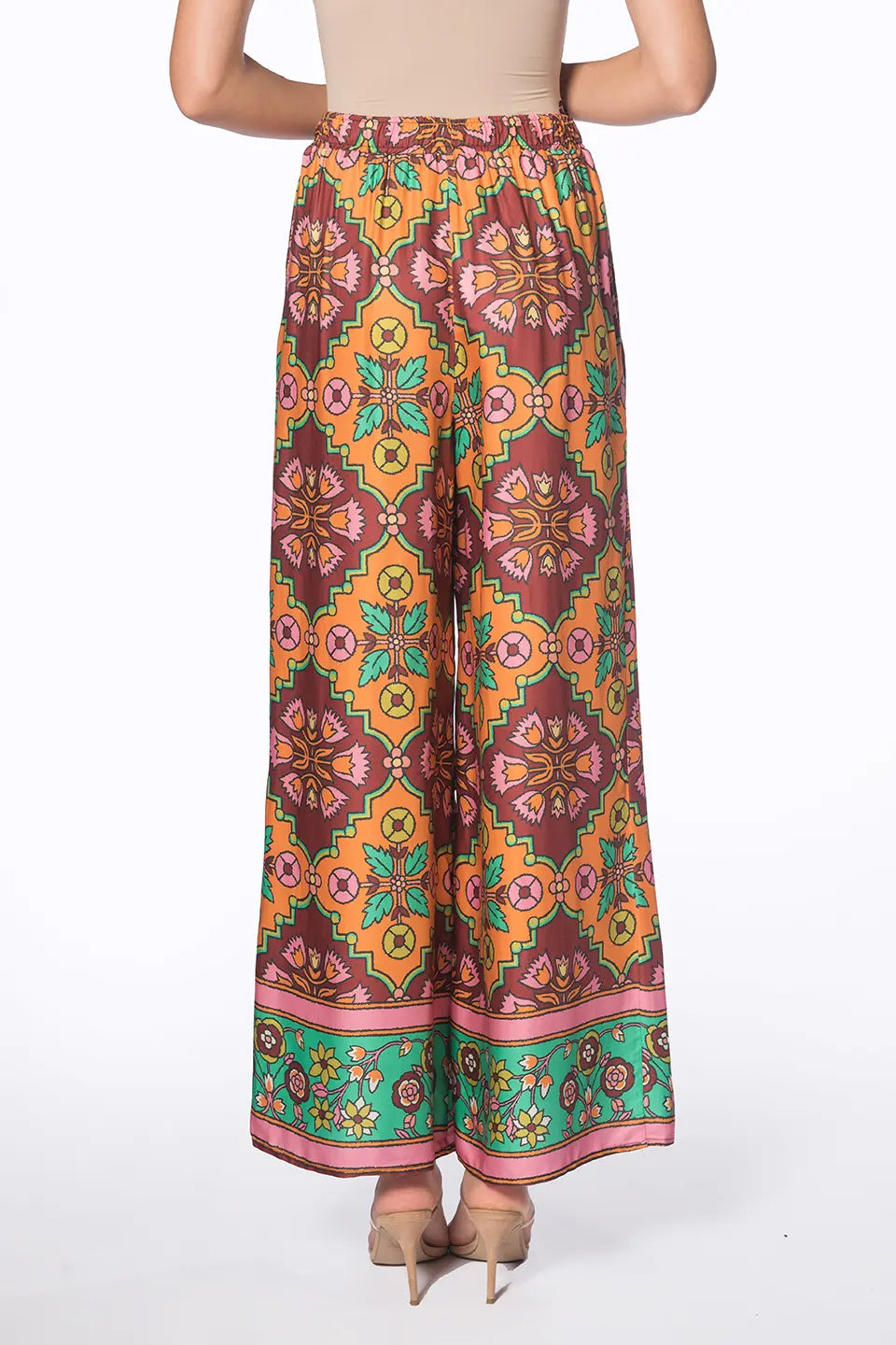 Designer Multicolor Women pants, shop online with free delivery in UAE. Product gallery 4