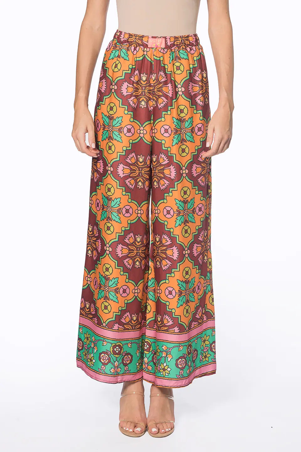 Designer Multicolor Women pants, shop online with free delivery in UAE. Product gallery 5