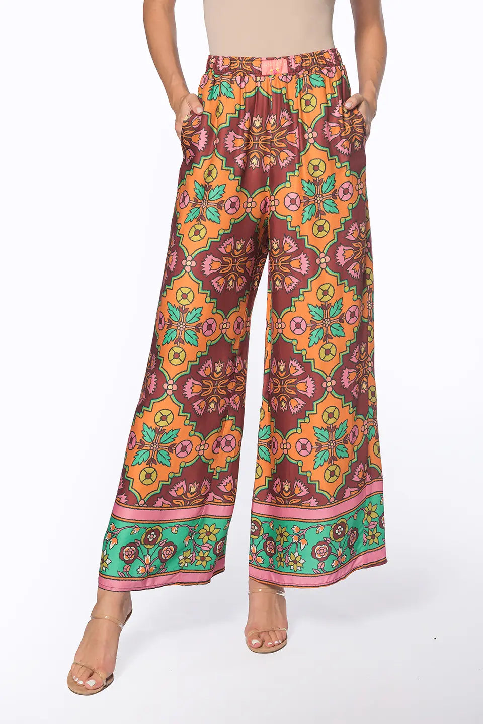 Designer Multicolor Women pants, shop online with free delivery in UAE. Product gallery 2