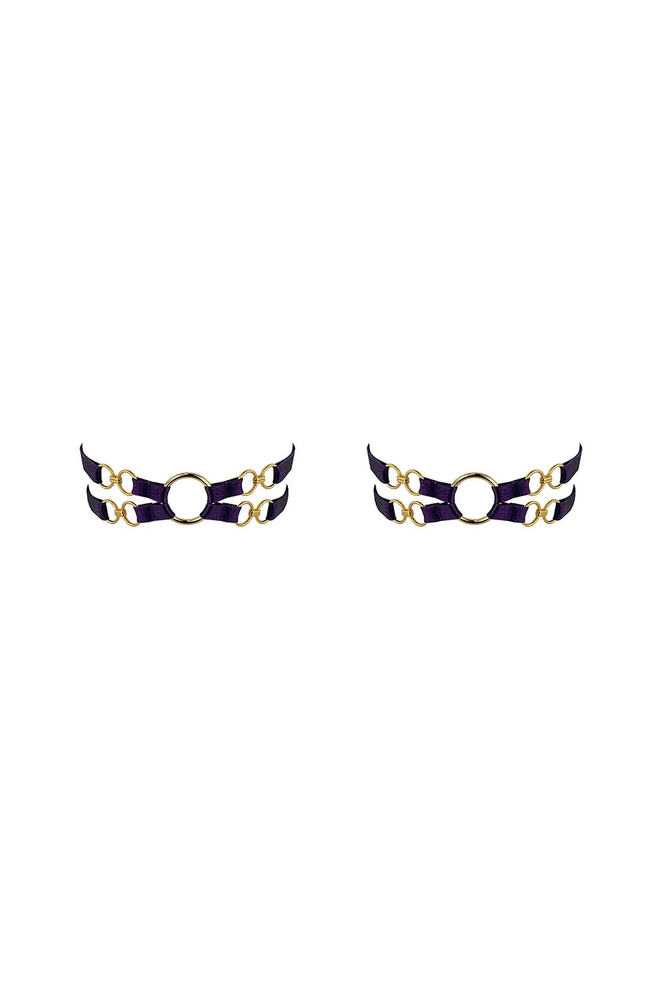 Shop online trendy Purple Lingerie accessories from Bordelle Fashion designer. Product gallery 1