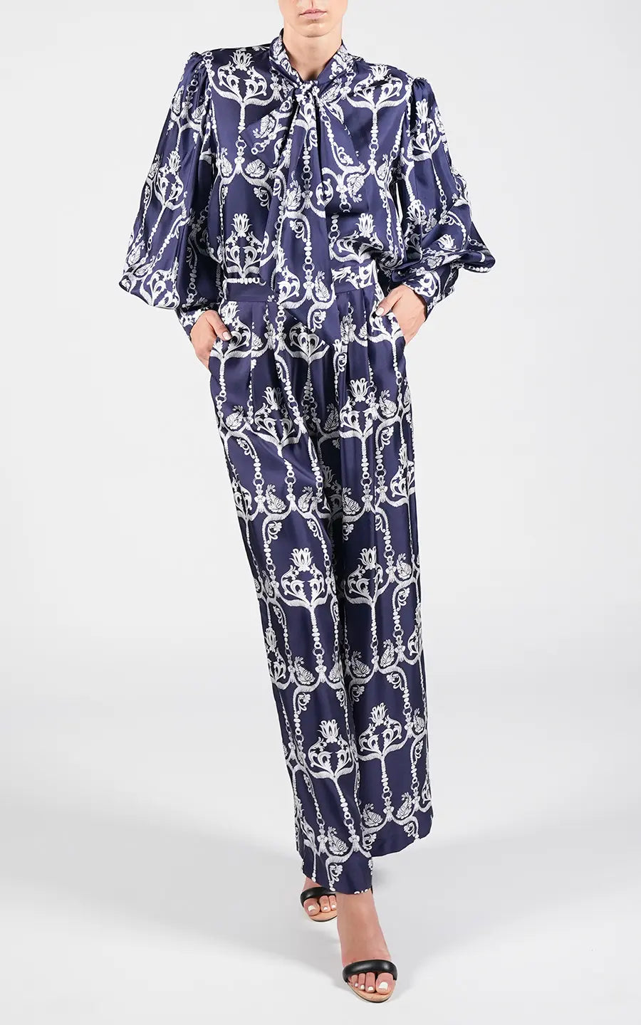 Designer Blue Women pants, shop online with free delivery in UAE. Product gallery 2