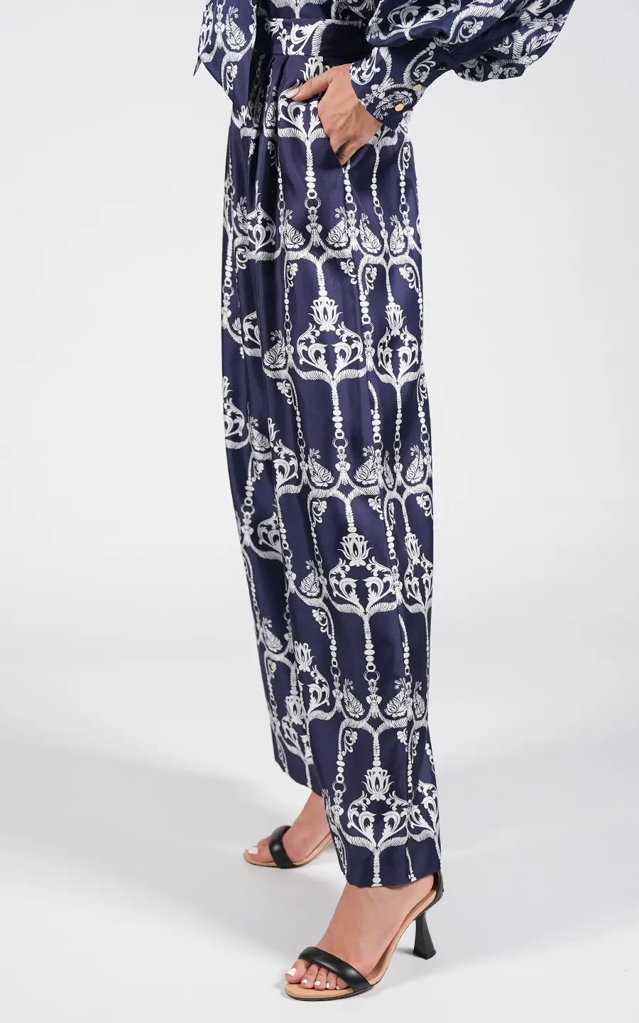 Designer Blue Women pants, shop online with free delivery in UAE. Product gallery 4