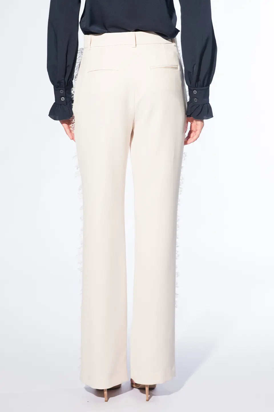 Designer Beige Women pants, shop online with free delivery in UAE. Product gallery 4