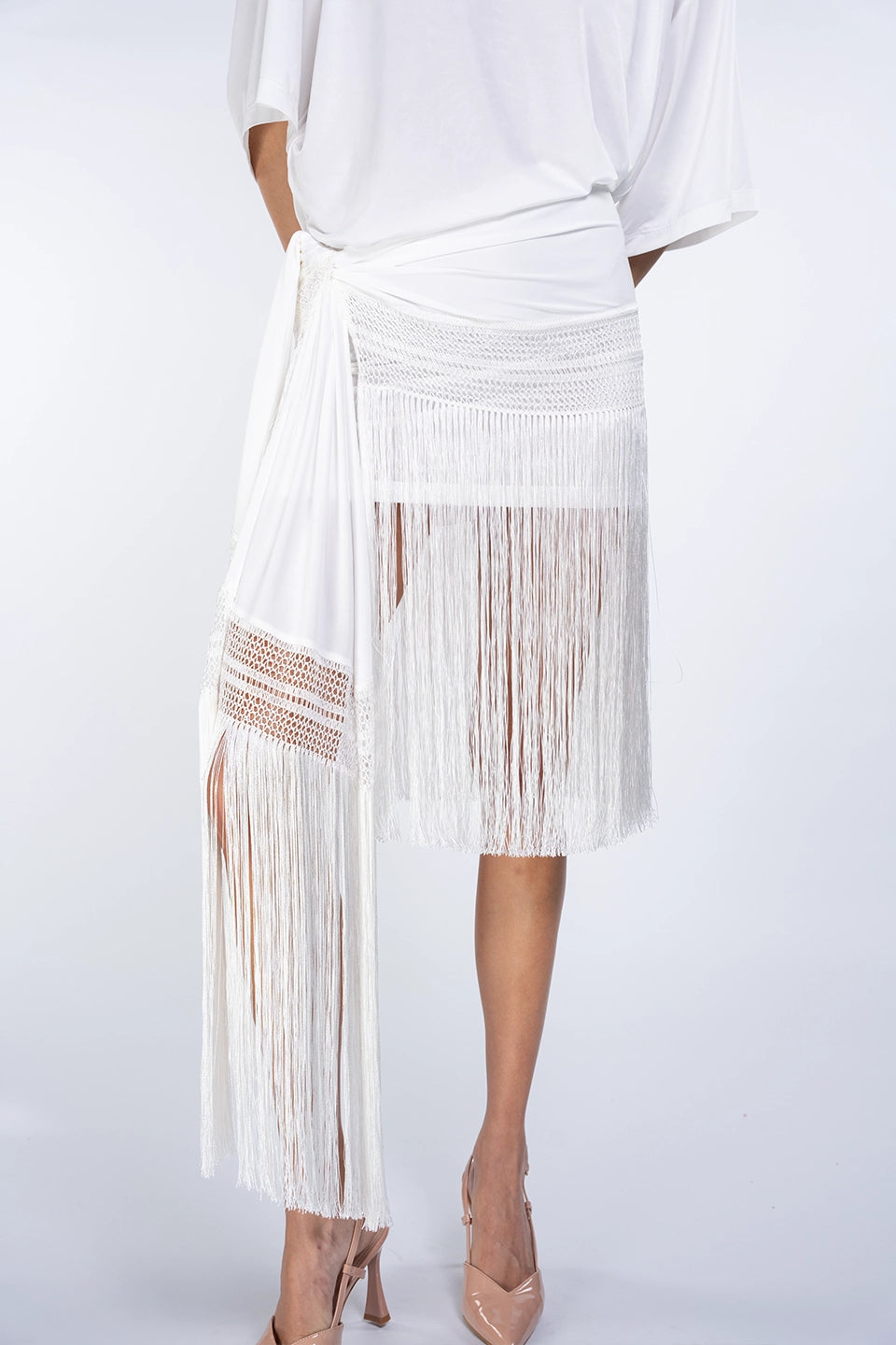 Designer White Mini dresses, shop online with free delivery in UAE. Product gallery 4