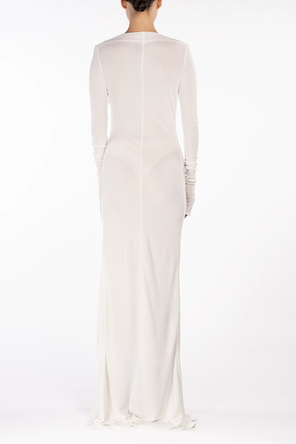 Designer White Maxi dresses, shop online with free delivery in UAE. Product gallery 2