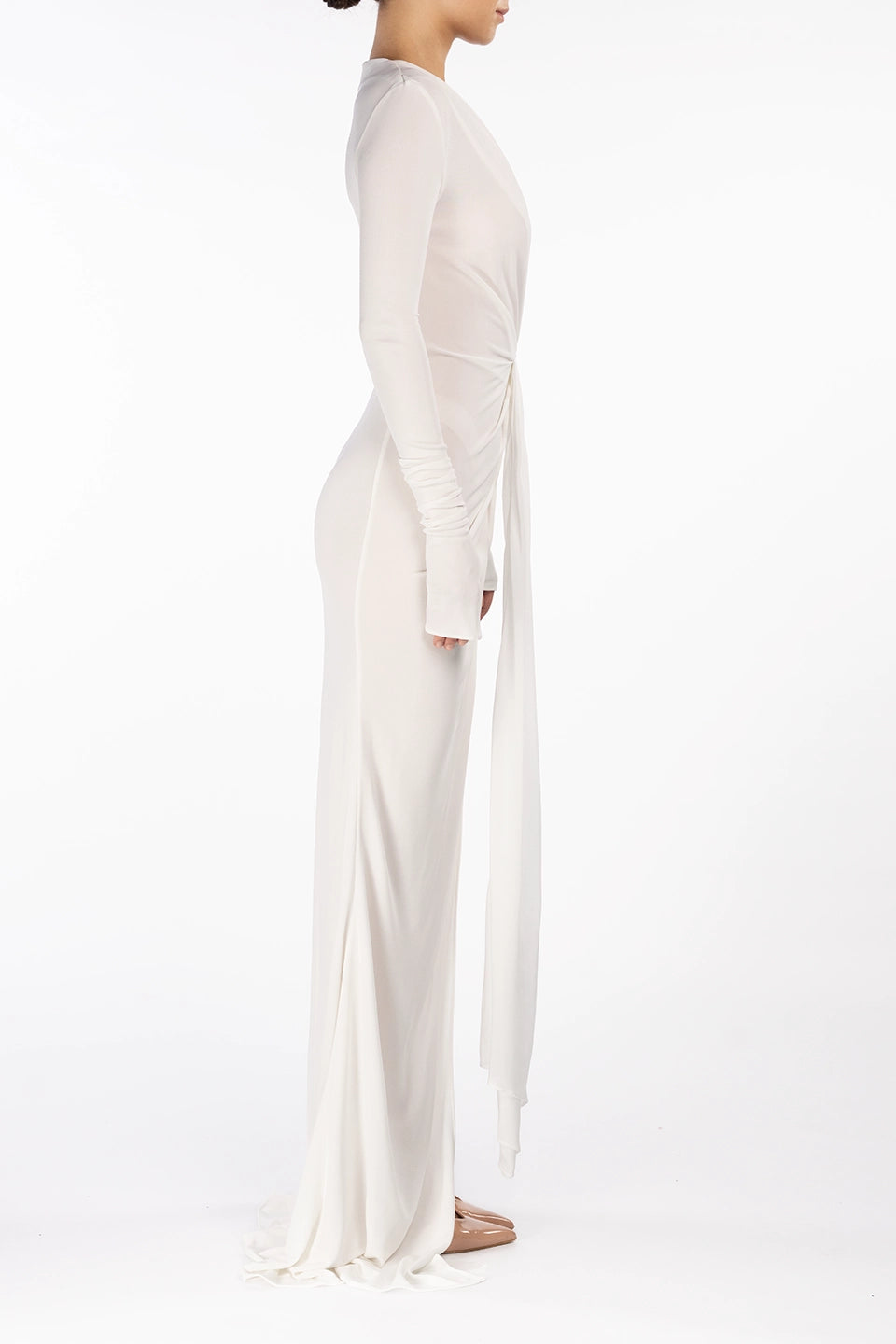 Designer White Maxi dresses, shop online with free delivery in UAE. Product gallery 5