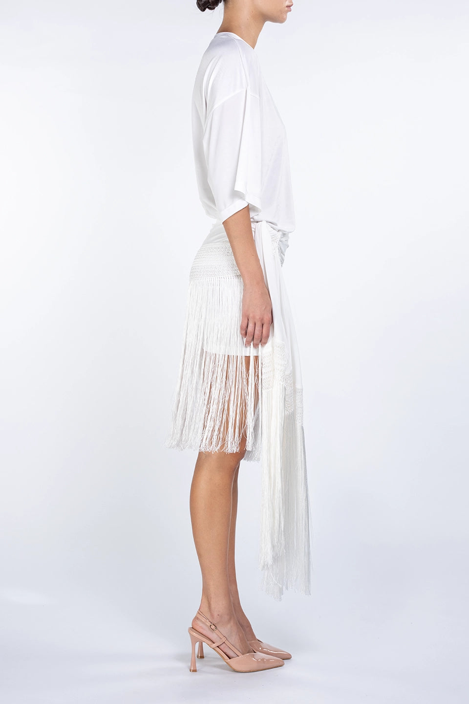 Designer White Mini dresses, shop online with free delivery in UAE. Product gallery 5