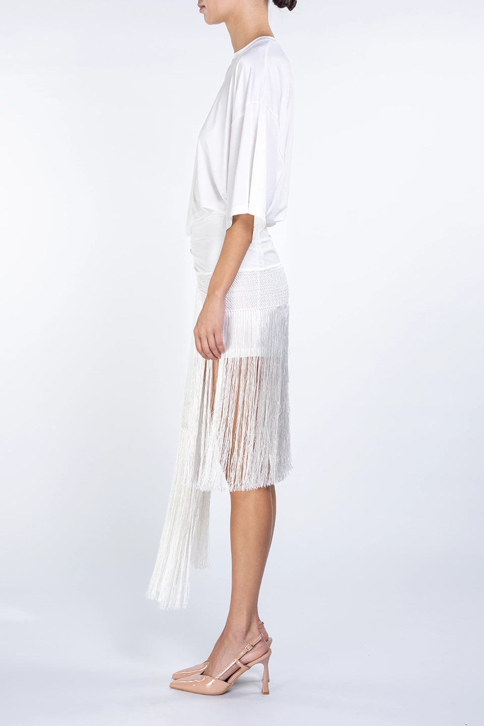 Designer White Mini dresses, shop online with free delivery in UAE. Product gallery 6