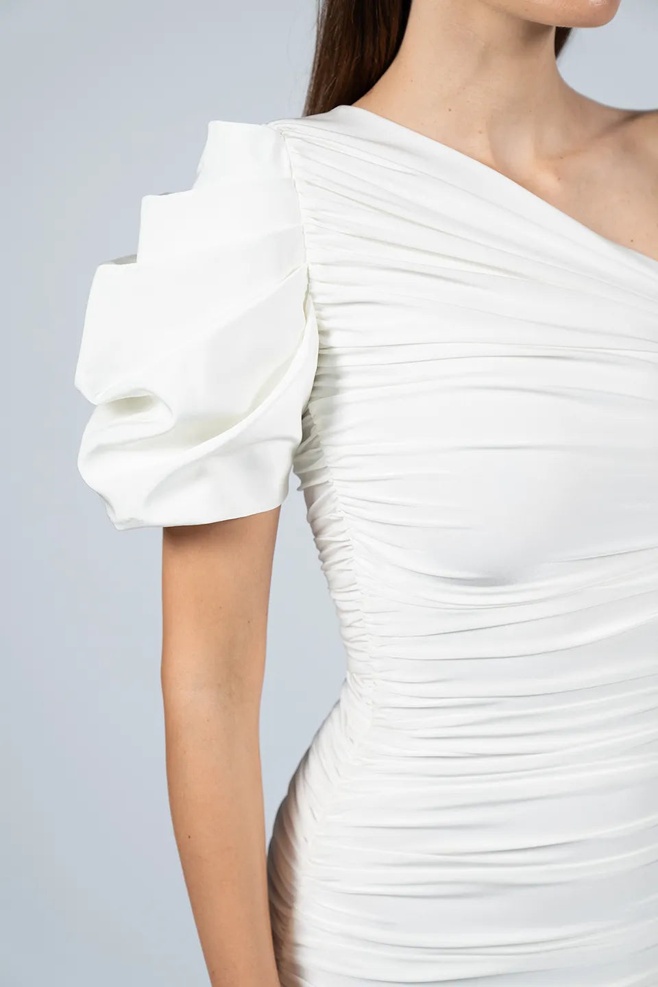 Designer White Midi dresses, shop online with free delivery in UAE. Product gallery 5