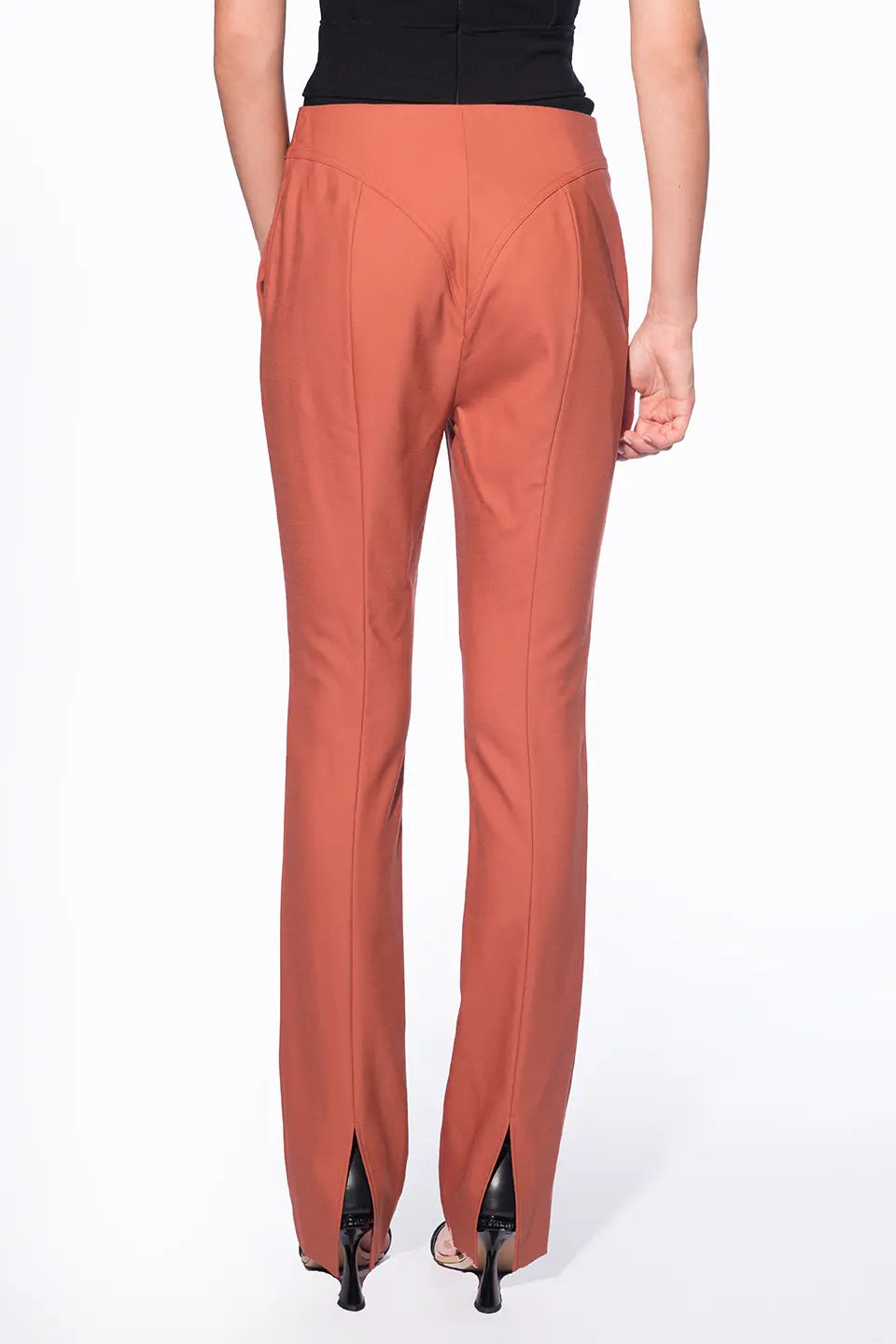 Rust Riding Pants Rust Pants | Women pants Collection 2024 | Maison D'Vie