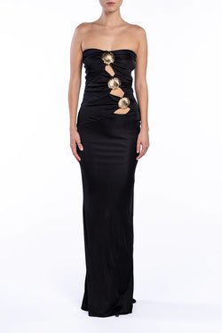 Giuseppe Di Morabito | Black Tube Maxi Dress