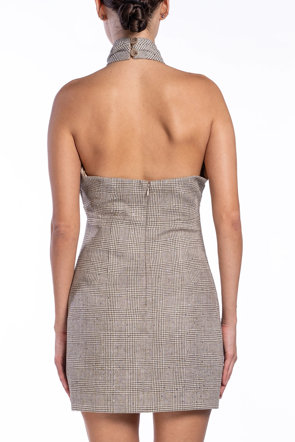 Designer Beige Mini dresses, shop online with free delivery in UAE. Product gallery 5