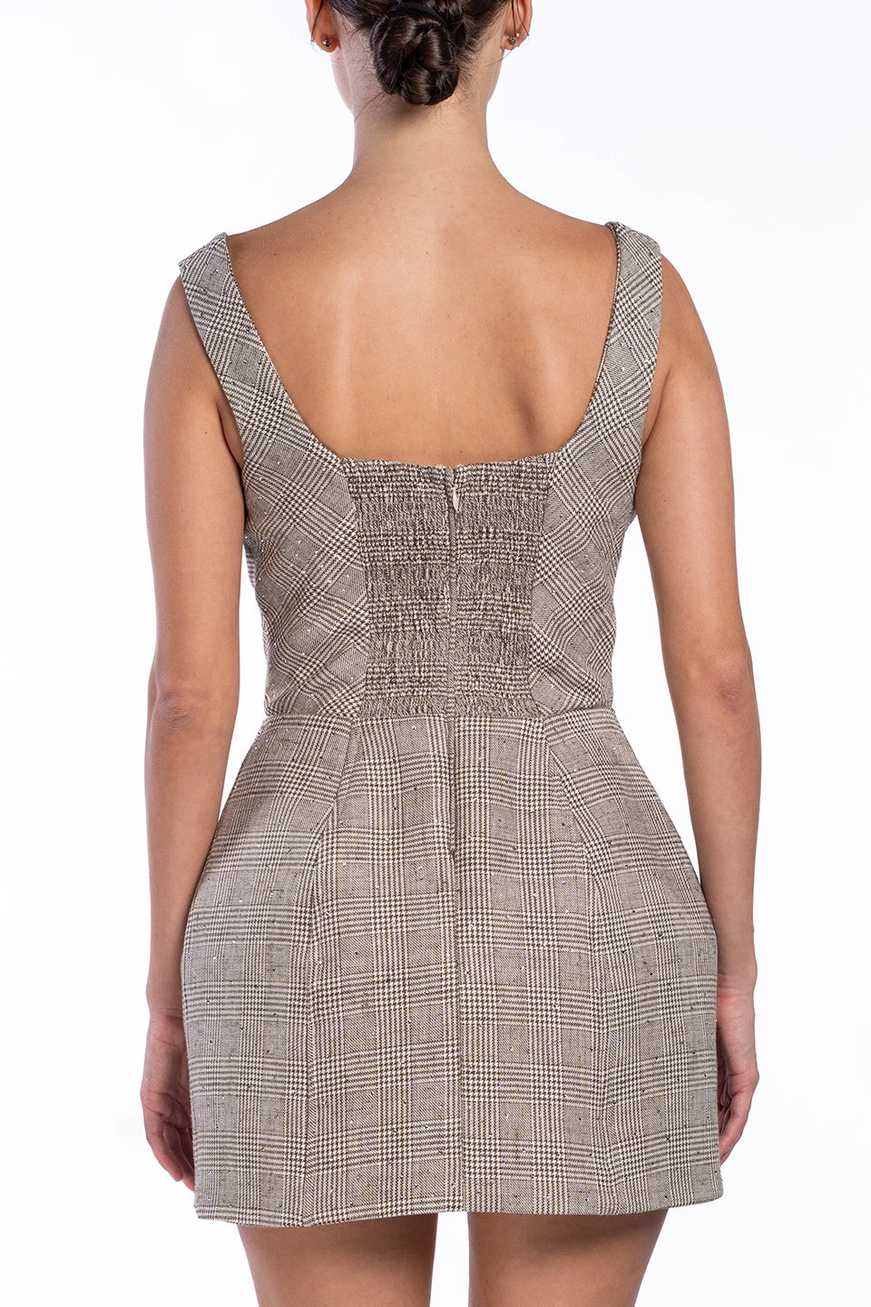 Designer Beige Mini dresses, shop online with free delivery in UAE. Product gallery 5