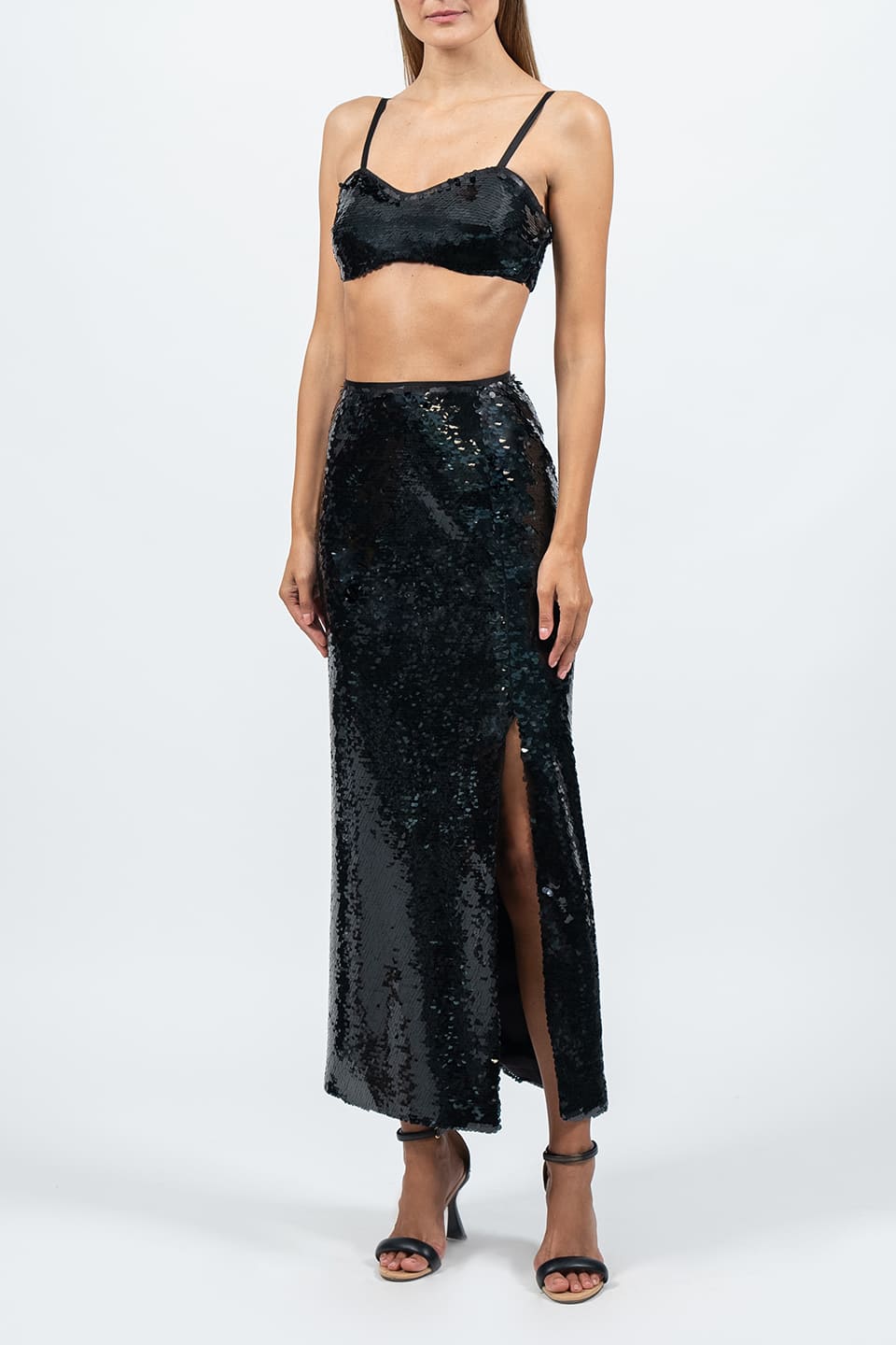 Shop online trendy Black Skirts from Federica Tosi Fashion designer. Product gallery 1