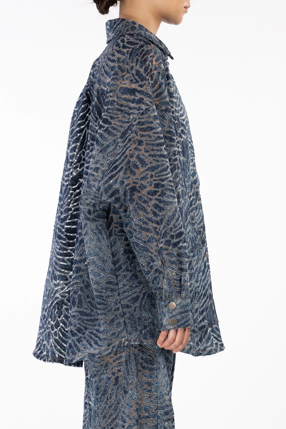 Designer Blue Women blazers, Jacket, shop online with free delivery in UAE. Product gallery 6