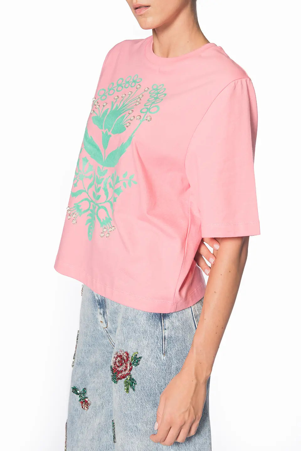 Designer Pink Women Top, shop online with free delivery in UAE. Product gallery 2