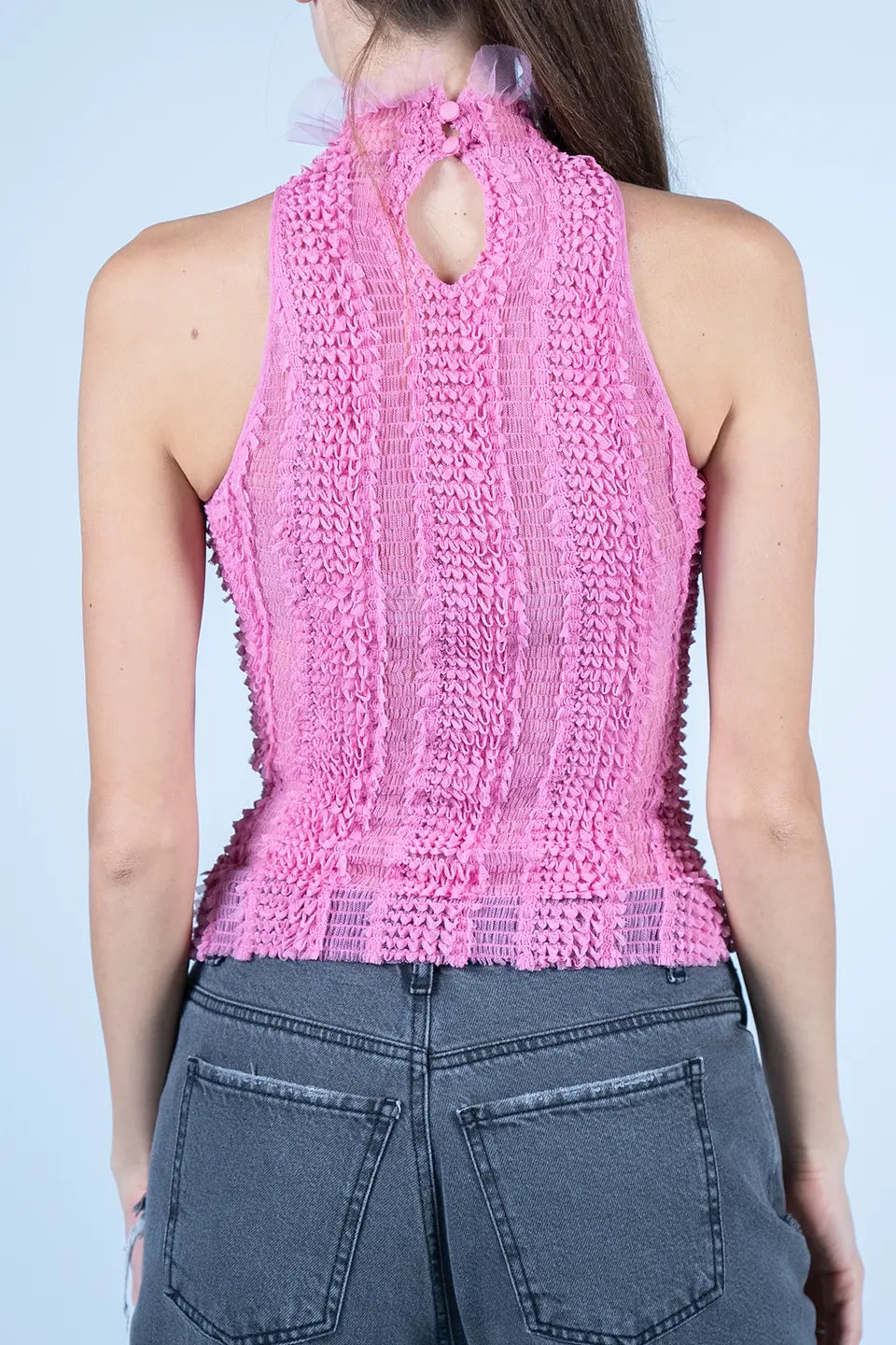 Designer Pink Women sleeveless, shop online with free delivery in Dubai. Product gallery 3