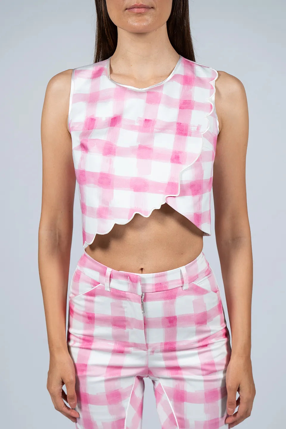 Shop online trendy Pink Women sleeveless from Vivetta Fashion designer. Product gallery 1