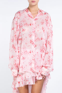 The Andamane | Pink Floral New Georgiana, alternative view